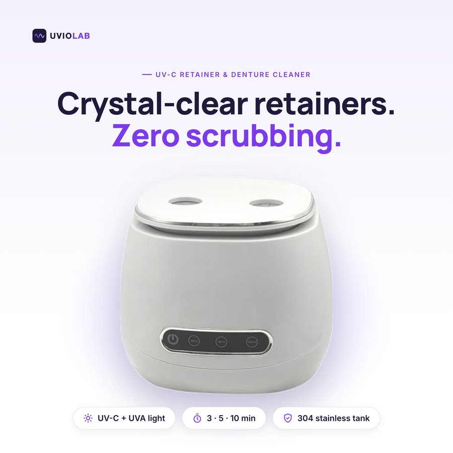 UvioClean™ Ultrasonic Cleaner