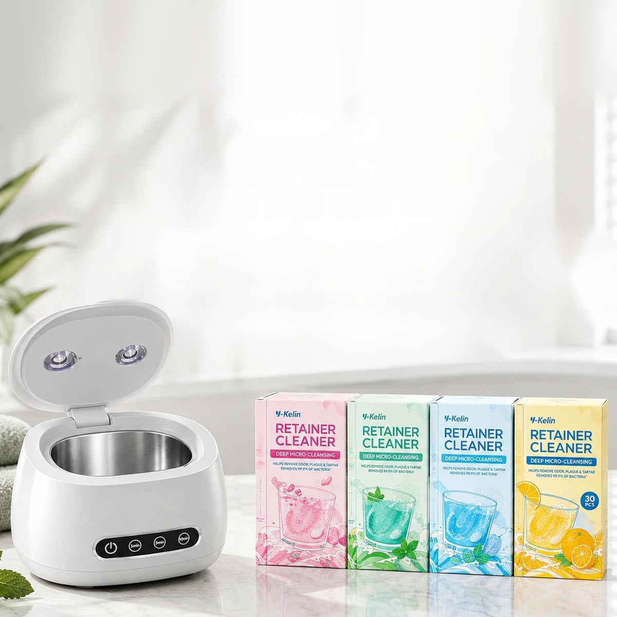 UvioLab UV Cleaner + Retainer Tablets